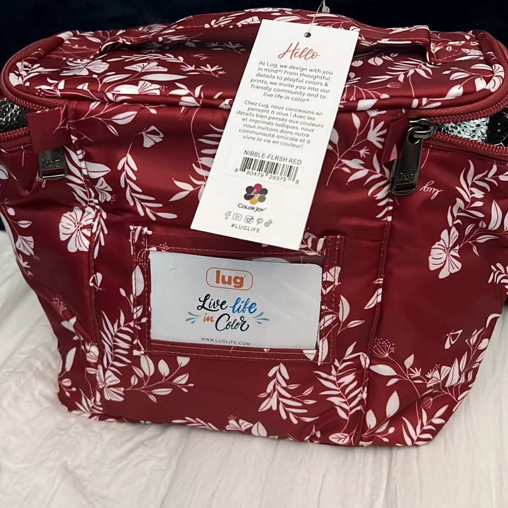 Lug exclusive! Nibbles insulated lunch tote from fall 22 mystery box